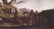 Robert Dowling Tasmanian Aborigines Sweden oil painting artist